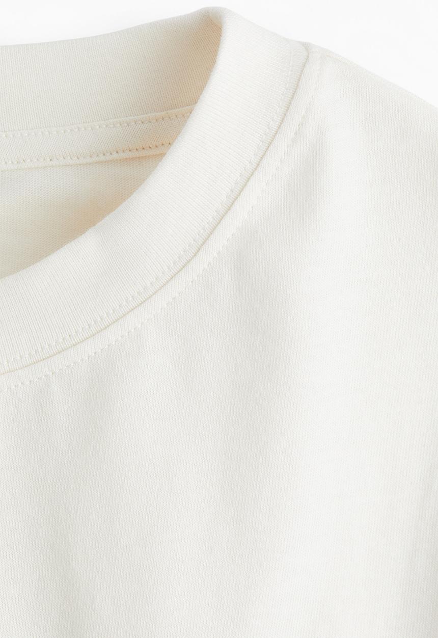 H&M - Printed T-shirt - white/le maison