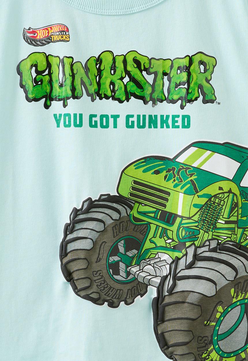 Cotton On - Licensed Drop Shoulder Short Sleeve Tee - Lcn Mat Ice Mint/Gunkster
