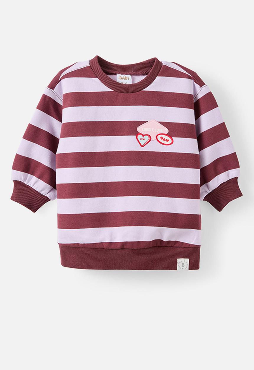 Cotton On - Riley Sweater - Vintage Lilac/Bordeaux Cuddle Club