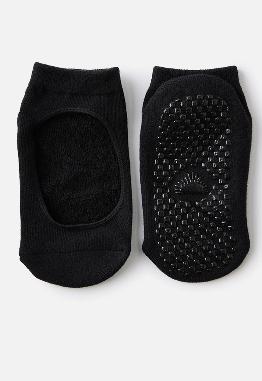 Cotton On - Performance plie sock - black