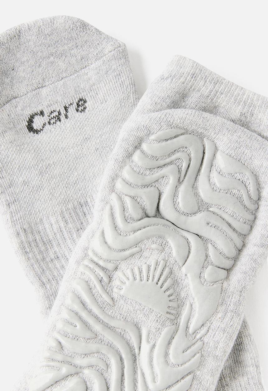 Cotton On - Performance studio sock - soul care/grey marle
