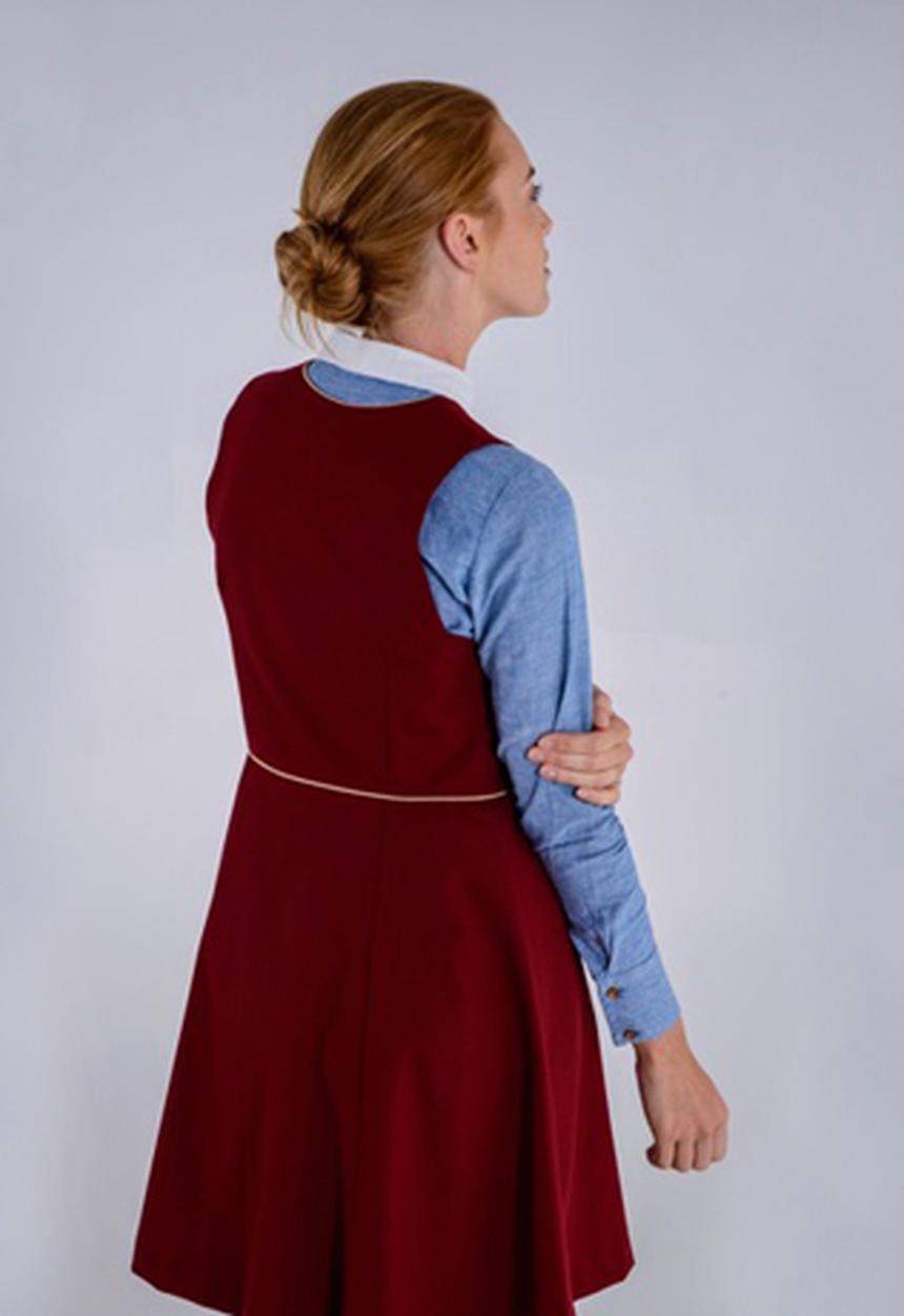 Jane Sews - Fern Tunic – Ox Blood