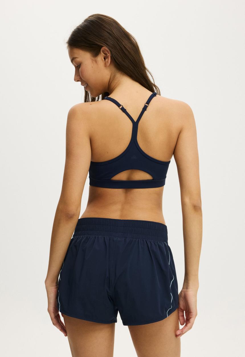 Cotton On - 365 Keyhole Crop - Prep Sport Navy