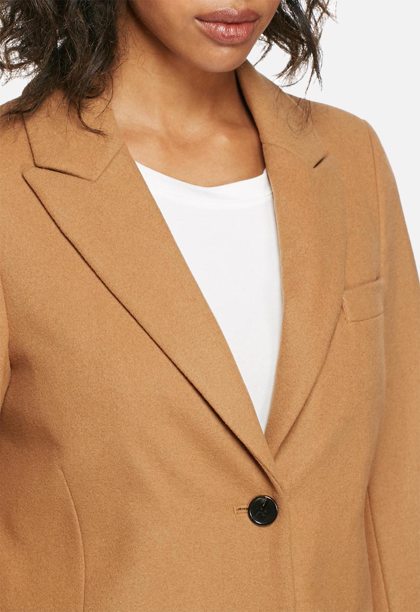 Selected Femme - Constract wool coat