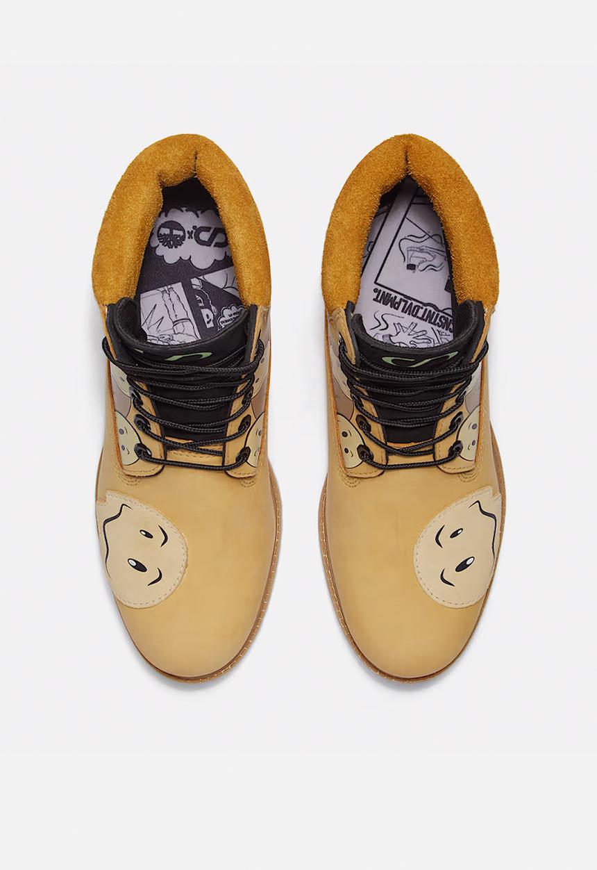 Timberland - 6 In Lace Waterproof Boot - Medium Yellow W Print