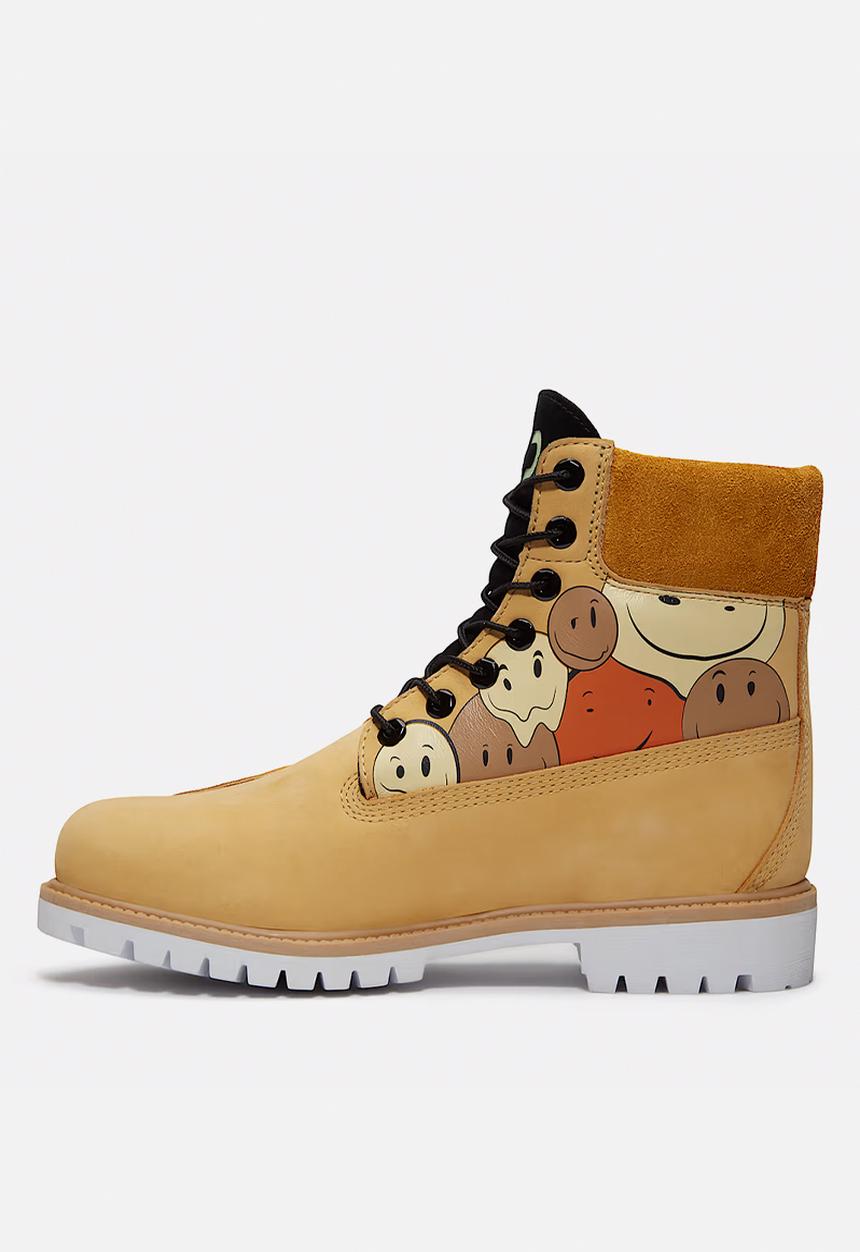 Timberland - 6 In Lace Waterproof Boot - Medium Yellow W Print