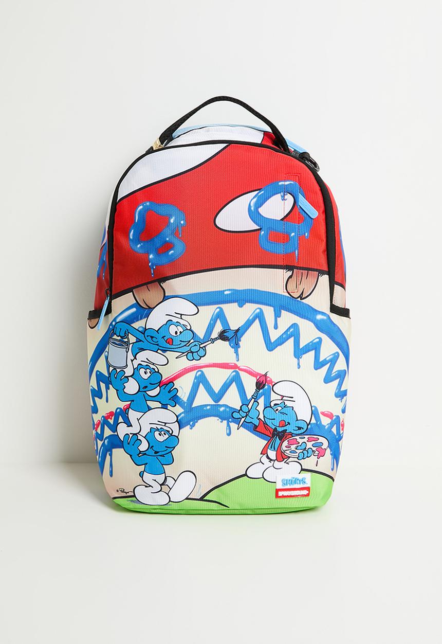 Sprayground - Painting smurfs dlxr backpack- multi