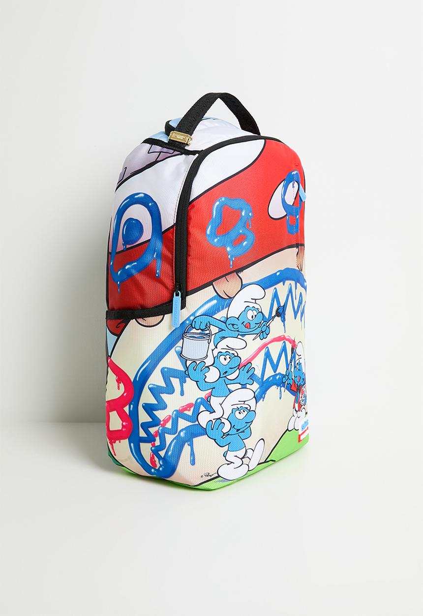 Sprayground - Painting smurfs dlxr backpack- multi