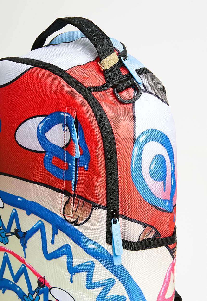 Sprayground - Painting smurfs dlxr backpack- multi