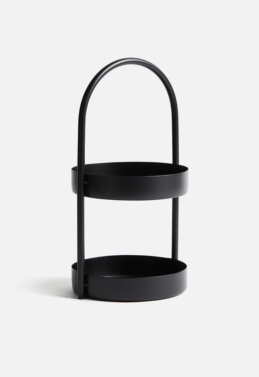 H&M - Two-tiered tray - black
