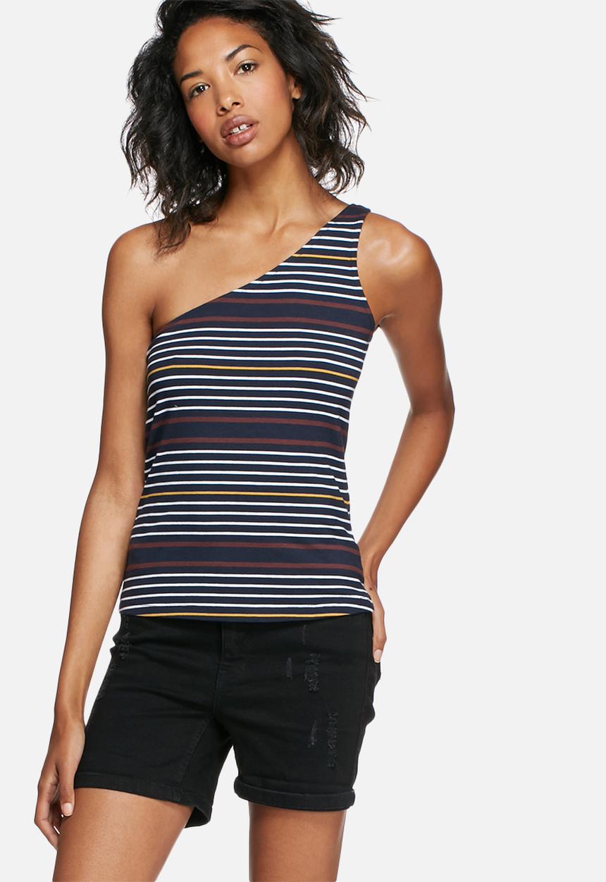 Noisy May - Augusta one-shoulder tee