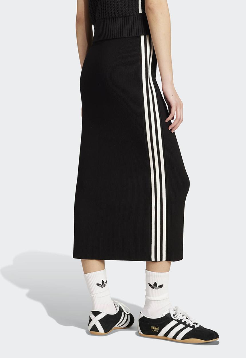 adidas Originals - Knit 3S Skirt - Black