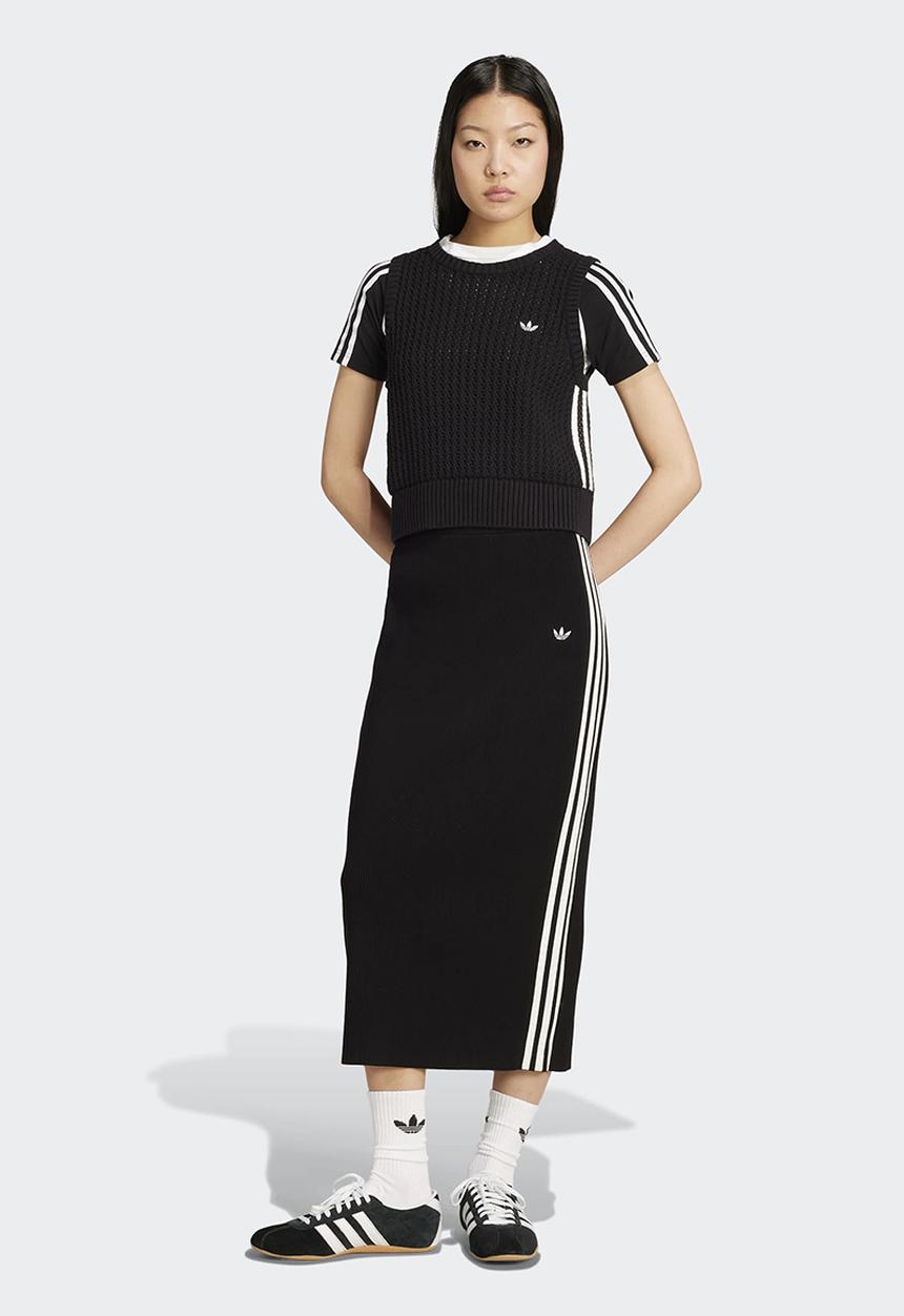 adidas Originals - Knit 3S Skirt - Black