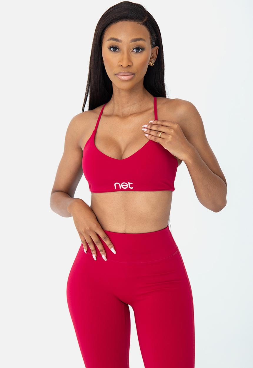 Net Athletic - Amore bra - plum red