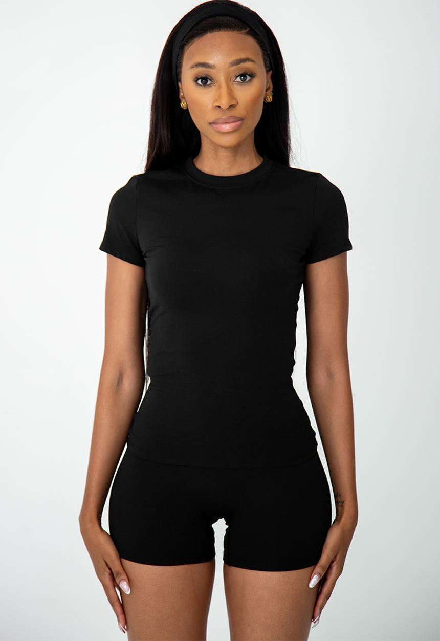 Net Athletic - Amore tee - black
