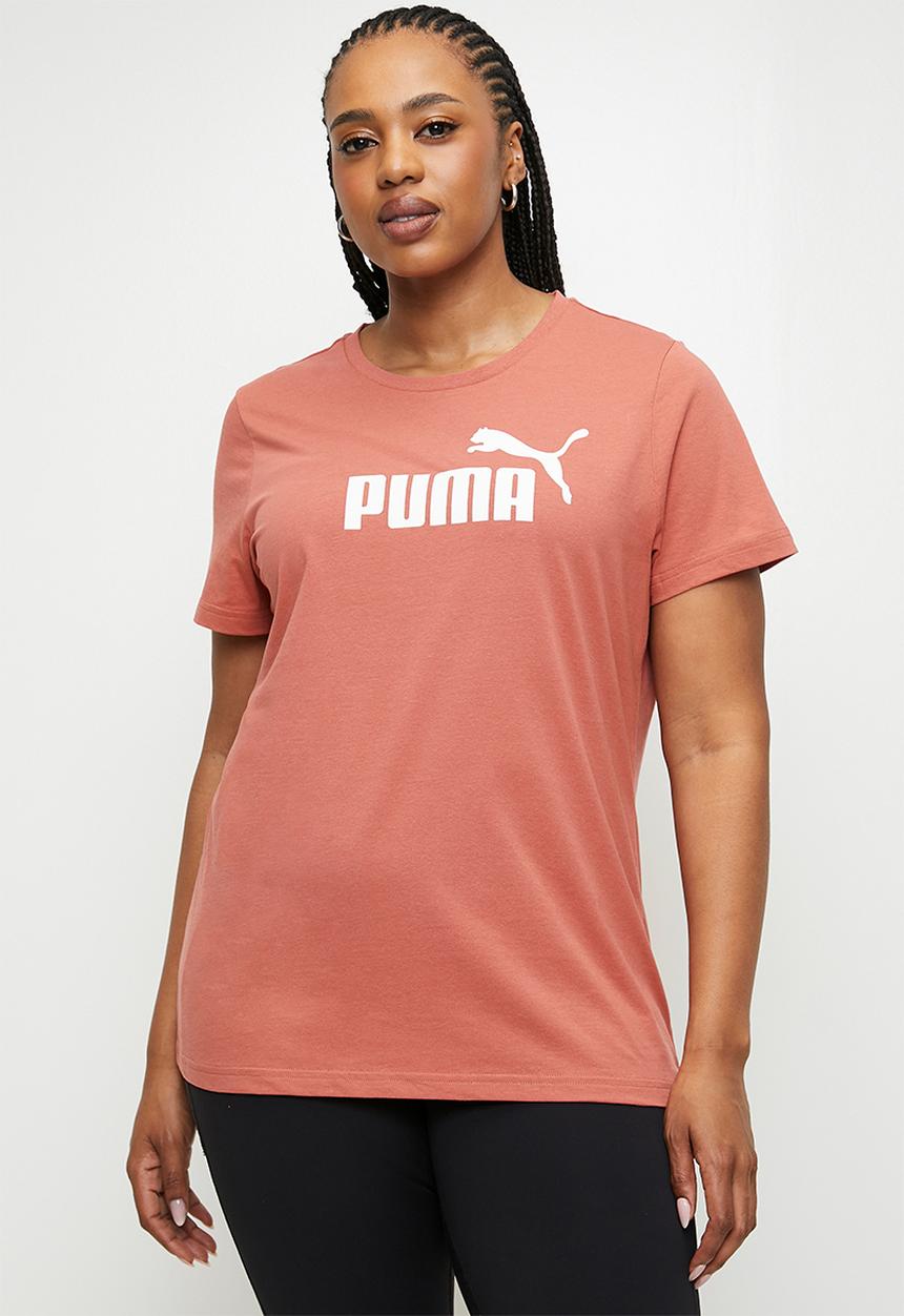 PUMA - Plus ESS No. 1 Logo Tee W - Exotic Red