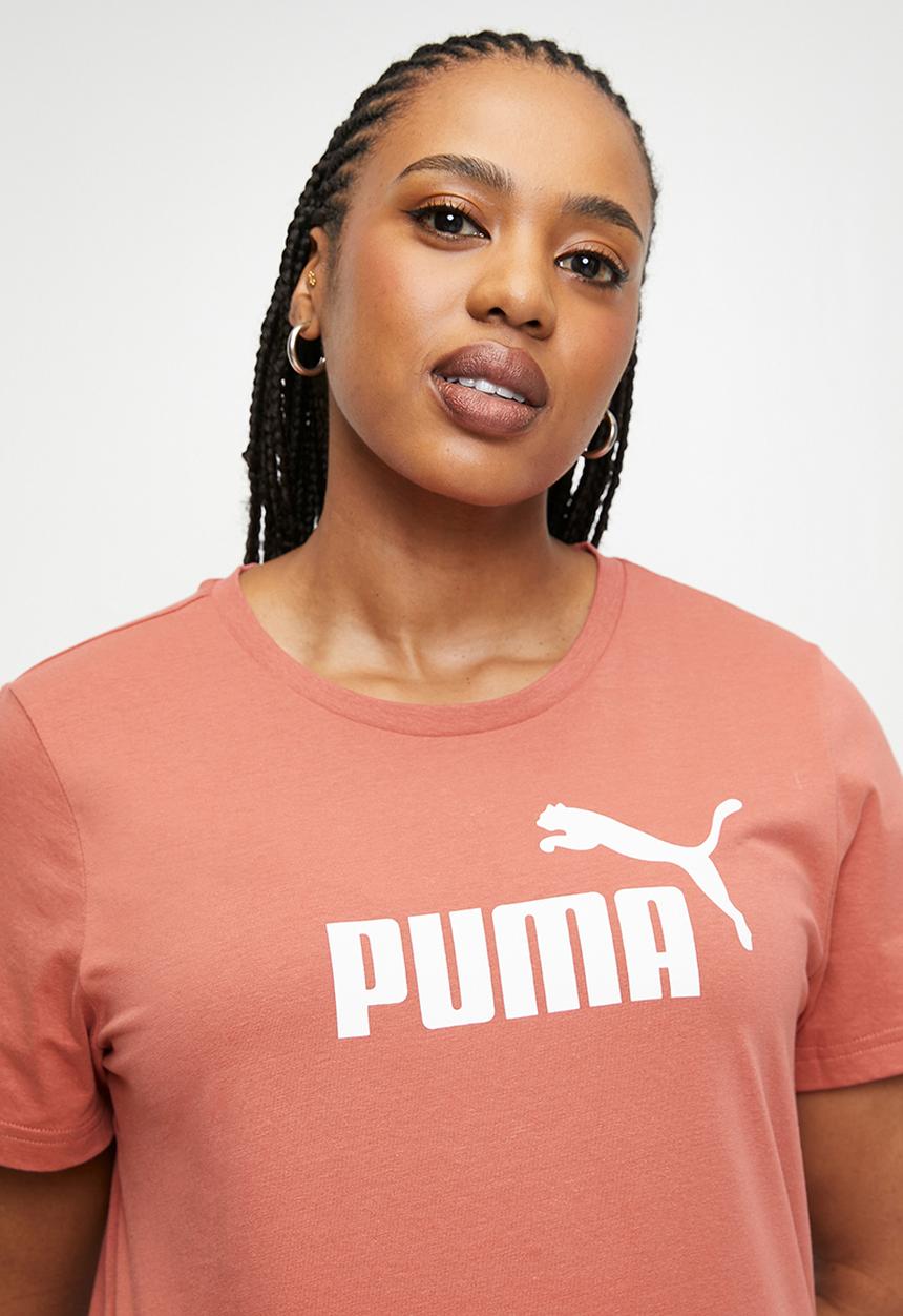 PUMA - Plus ESS No. 1 Logo Tee W - Exotic Red