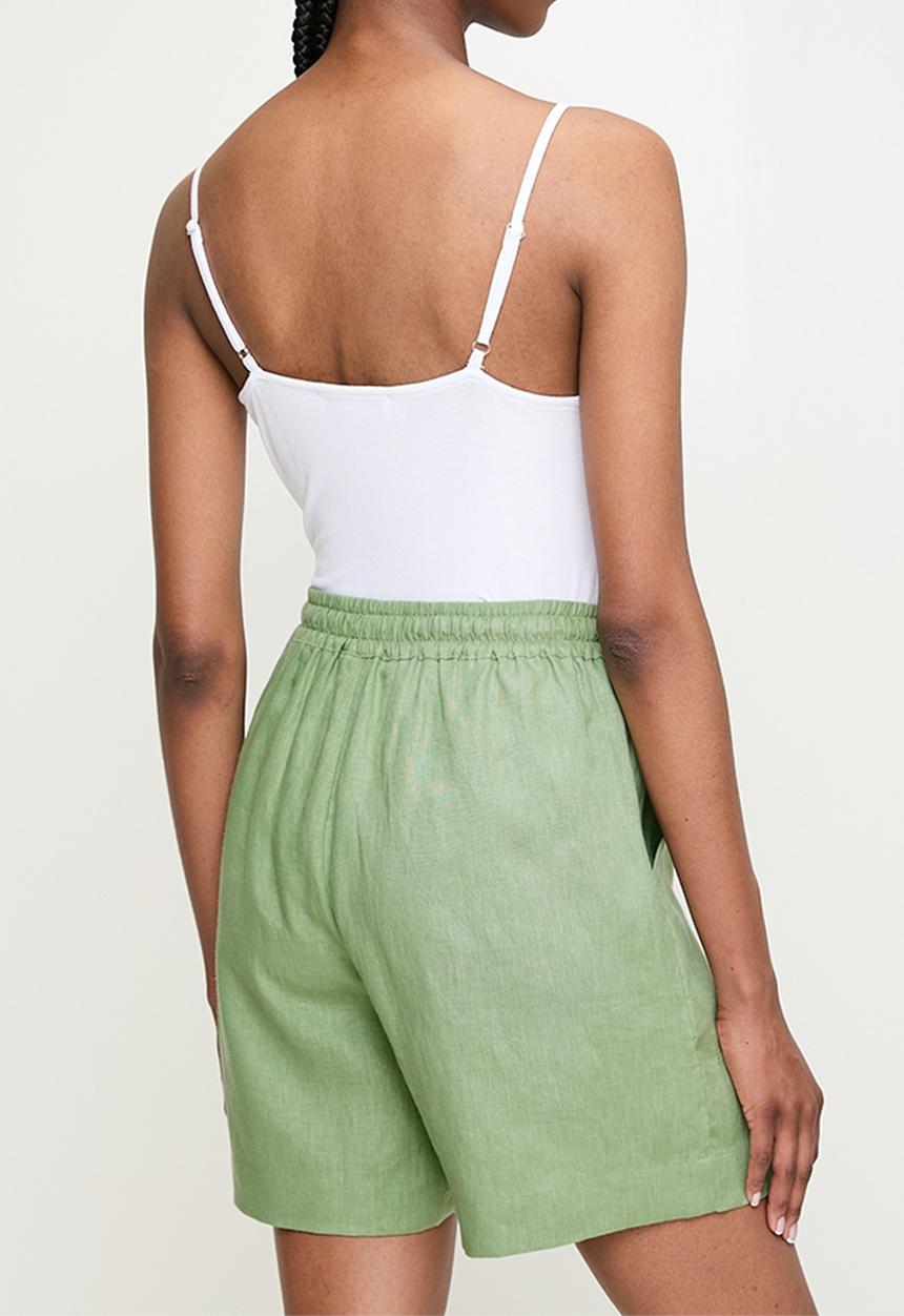 POLO - Wmn Jenny Linen Short - Mint