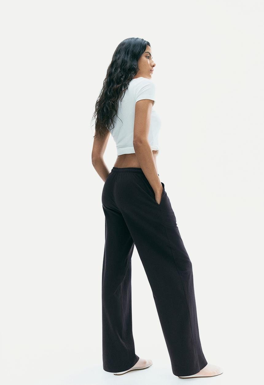 H&M - Wide joggers - dark grey