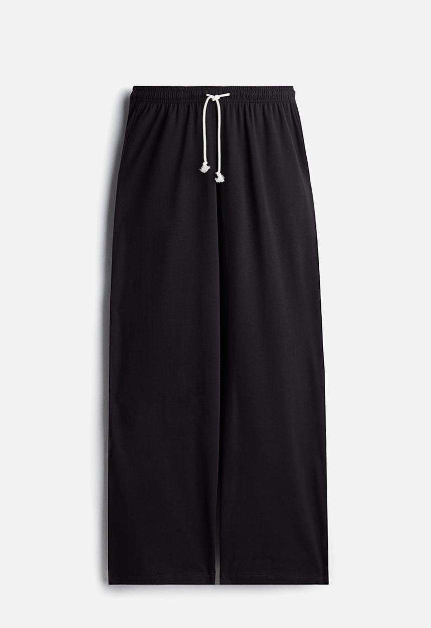 H&M - Wide joggers - dark grey