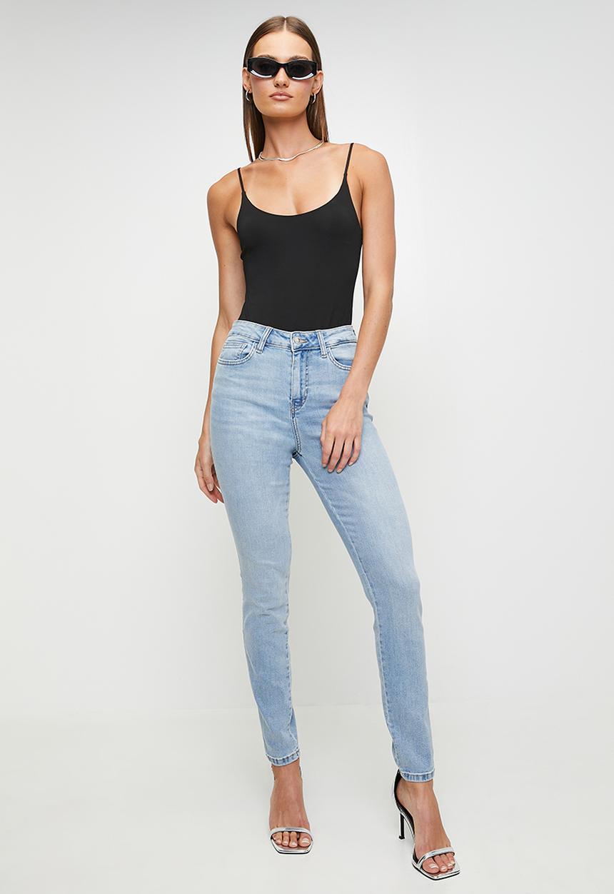 GUESS - 1981 High Rise Skinny - Light Wash