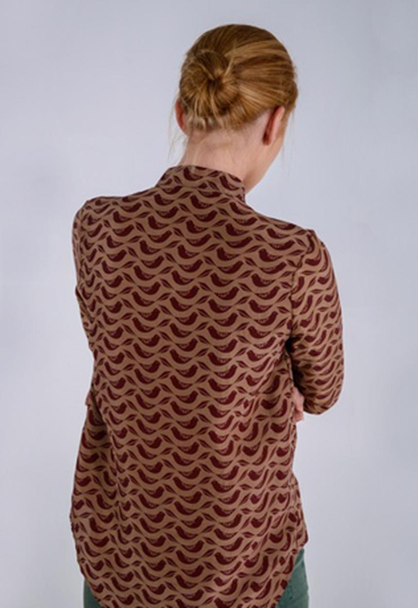 Jane Sews - Penny Silk Blouse – Camel