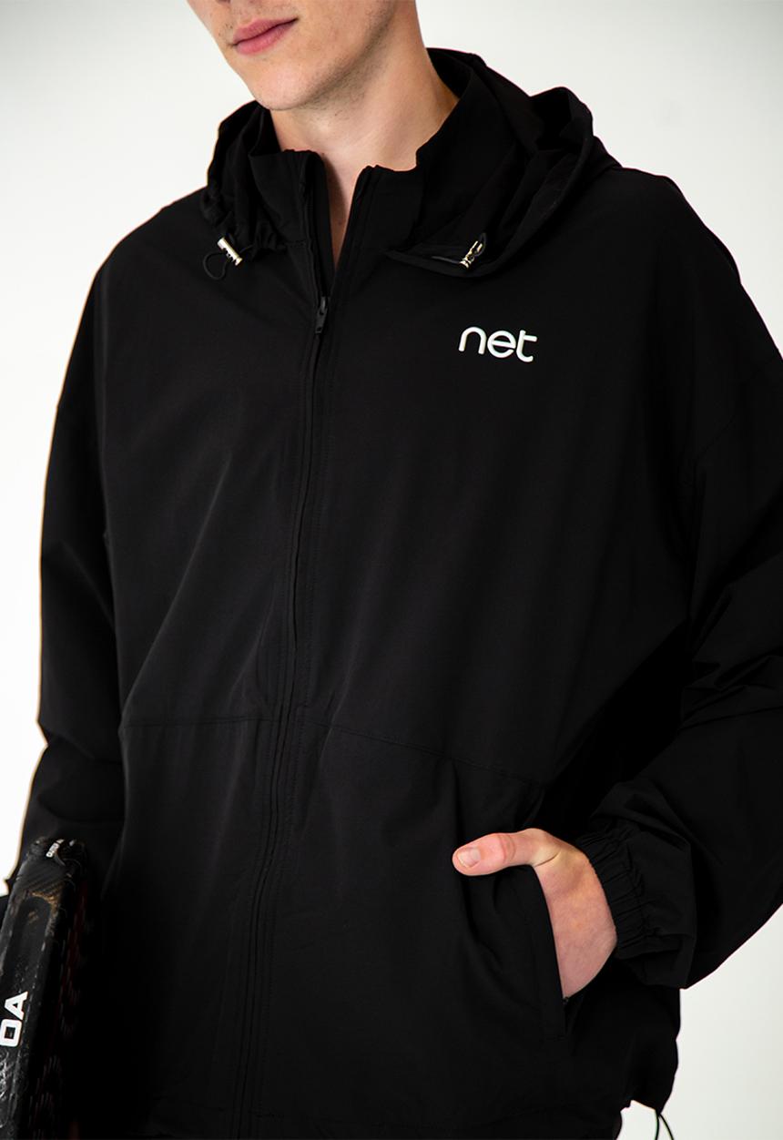 Net Athletic - Baseline full zip jacket - black