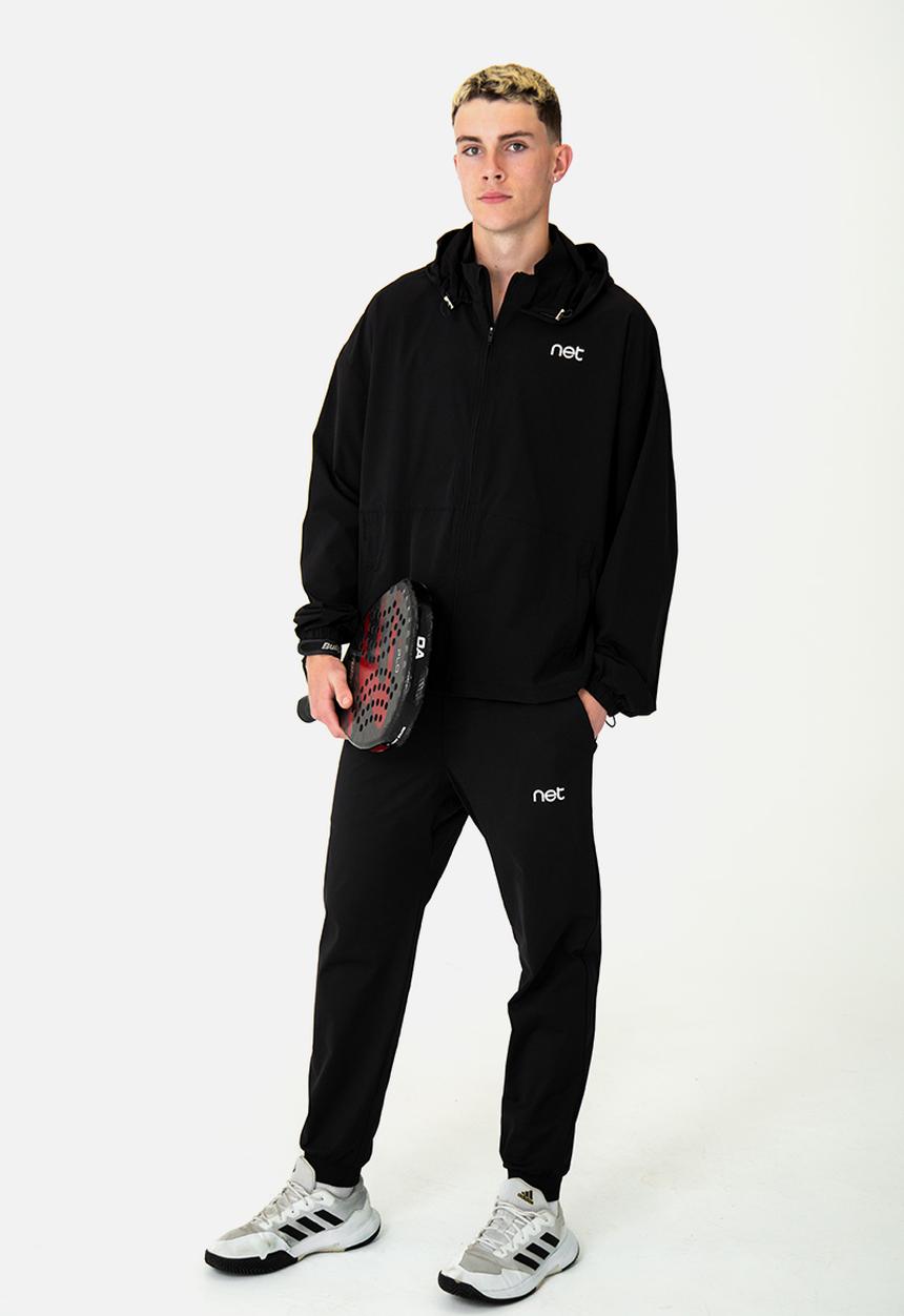 Net Athletic - Baseline full zip jacket - black