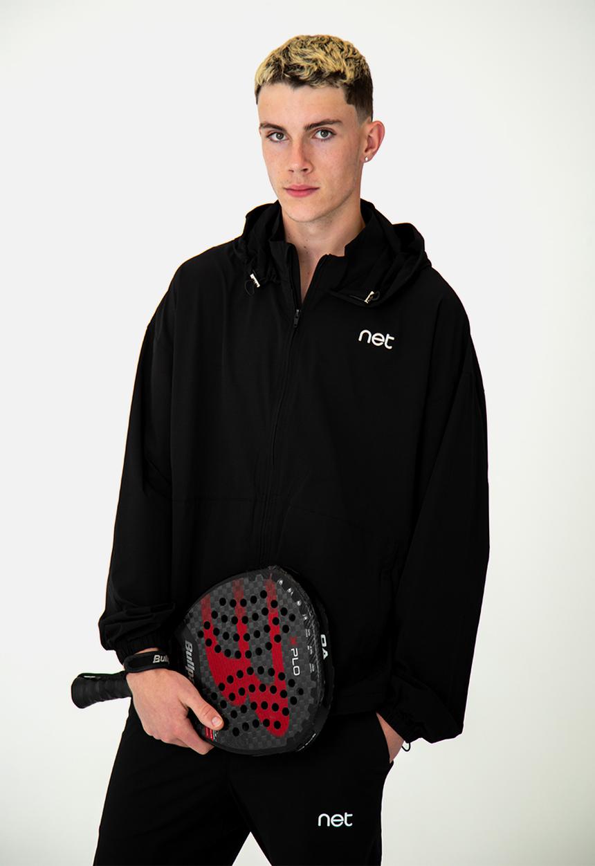 Net Athletic - Baseline full zip jacket - black