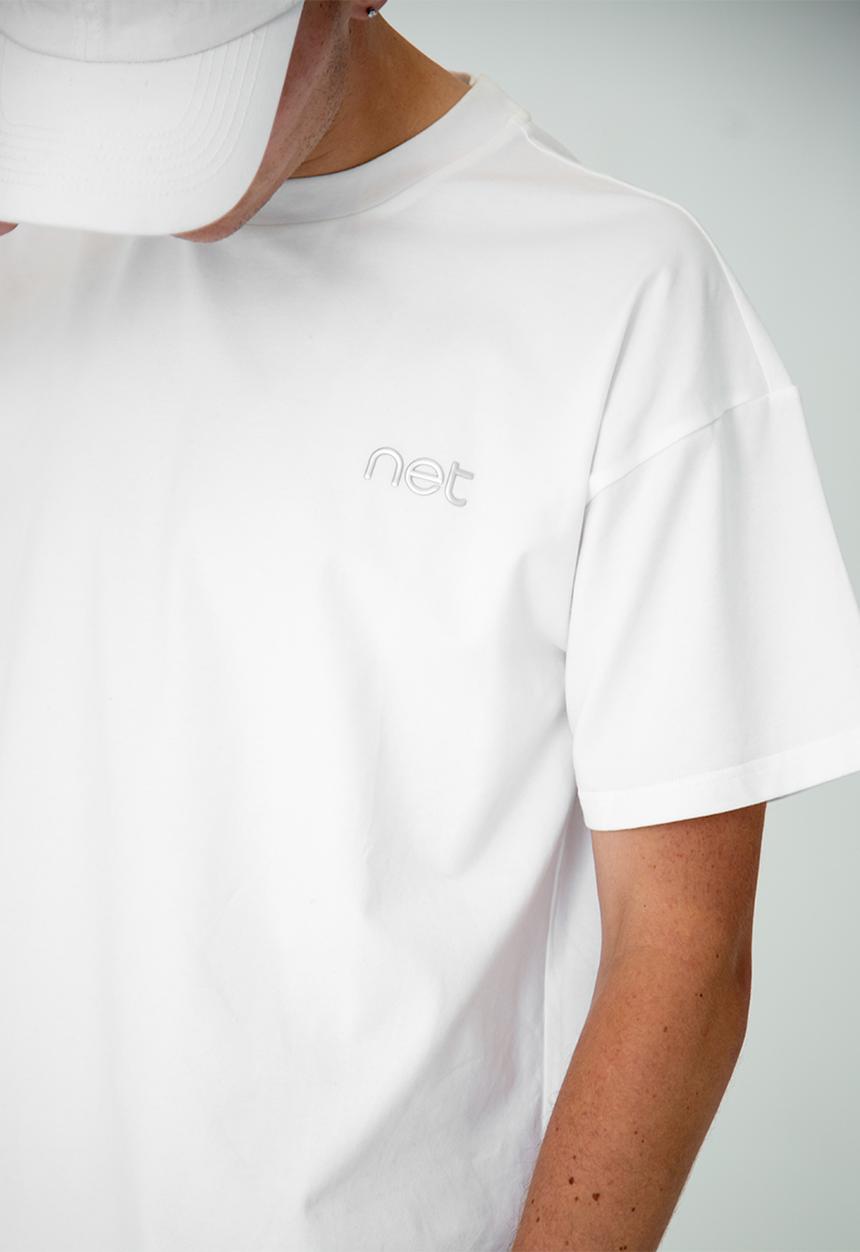 Net Athletic - Baseline tee - white