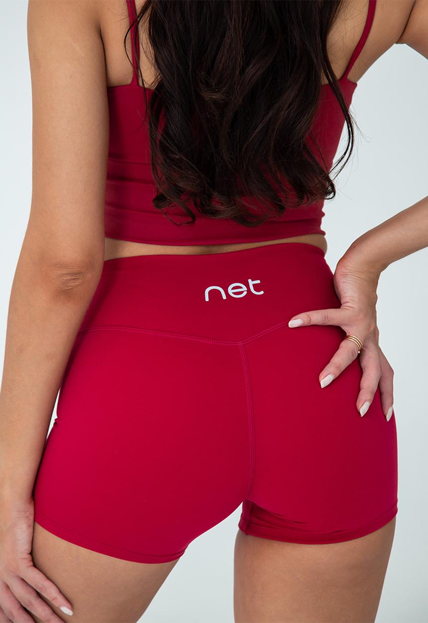 Net Athletic - Amore shorts - plum red