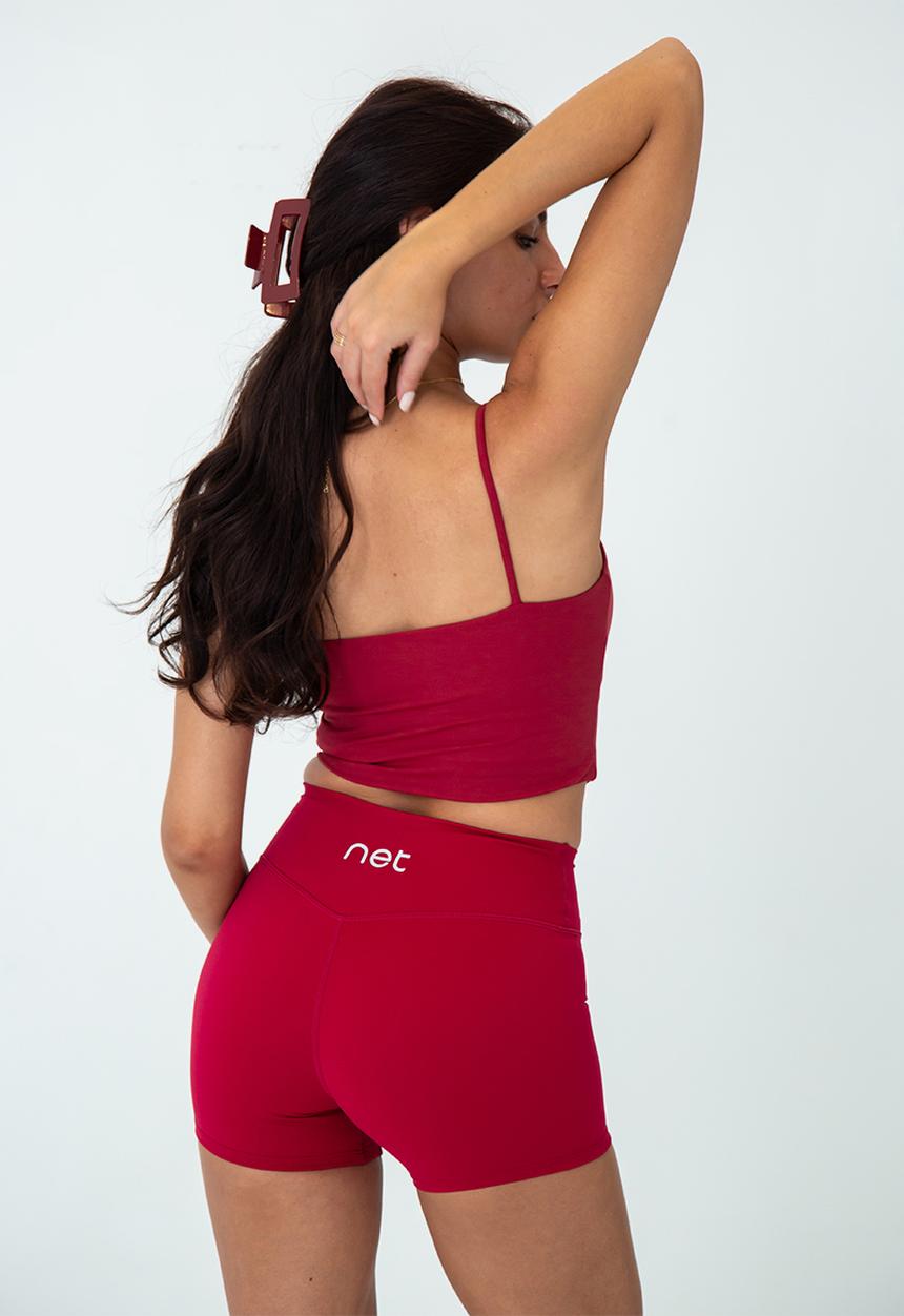Net Athletic - Amore shorts - plum red