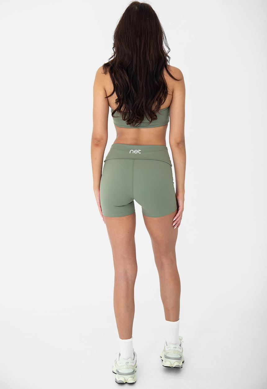 Net Athletic - Matcha shorts - matcha green
