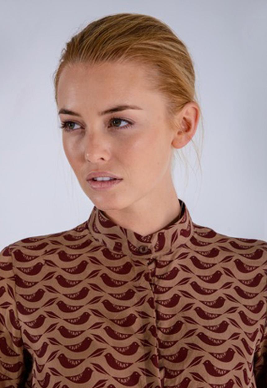 Jane Sews - Penny Silk Blouse – Camel