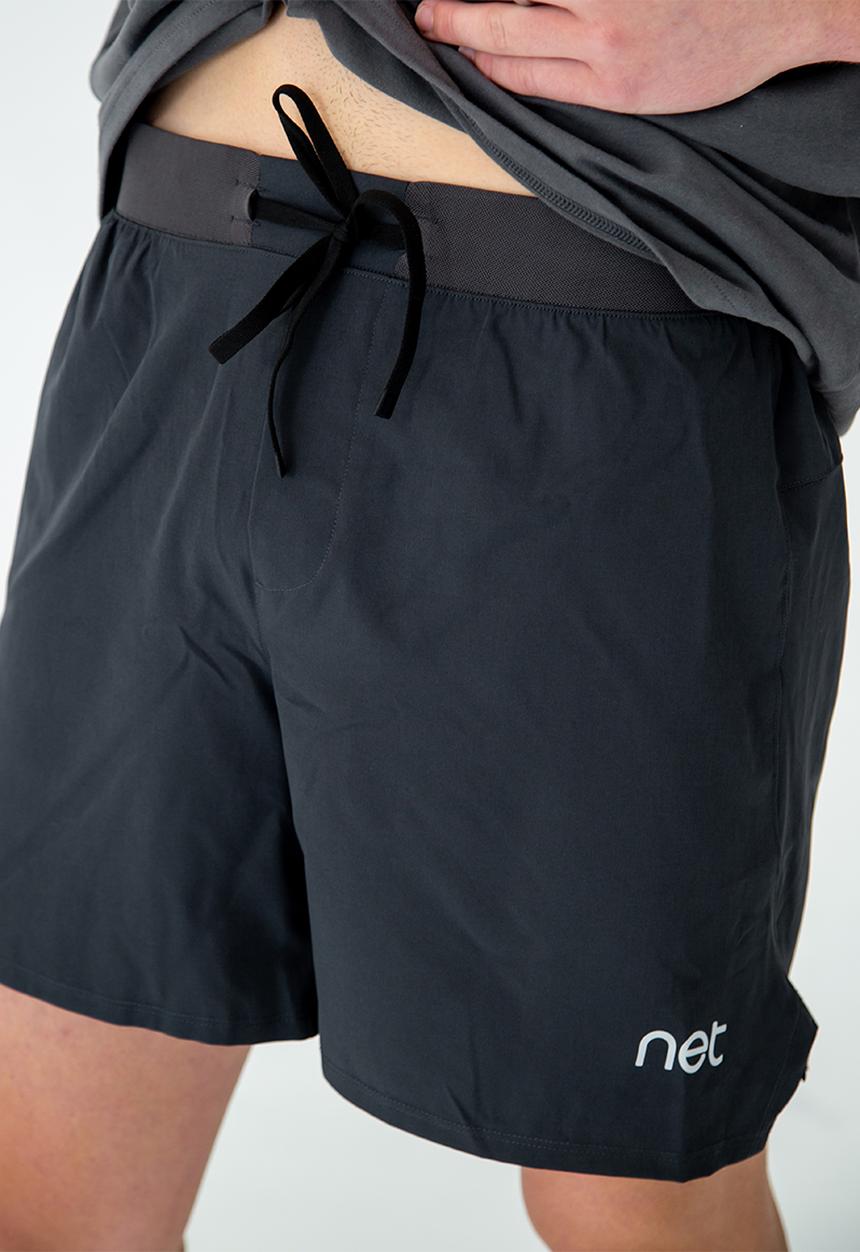 Net Athletic - Baseline layer shorts - coal grey