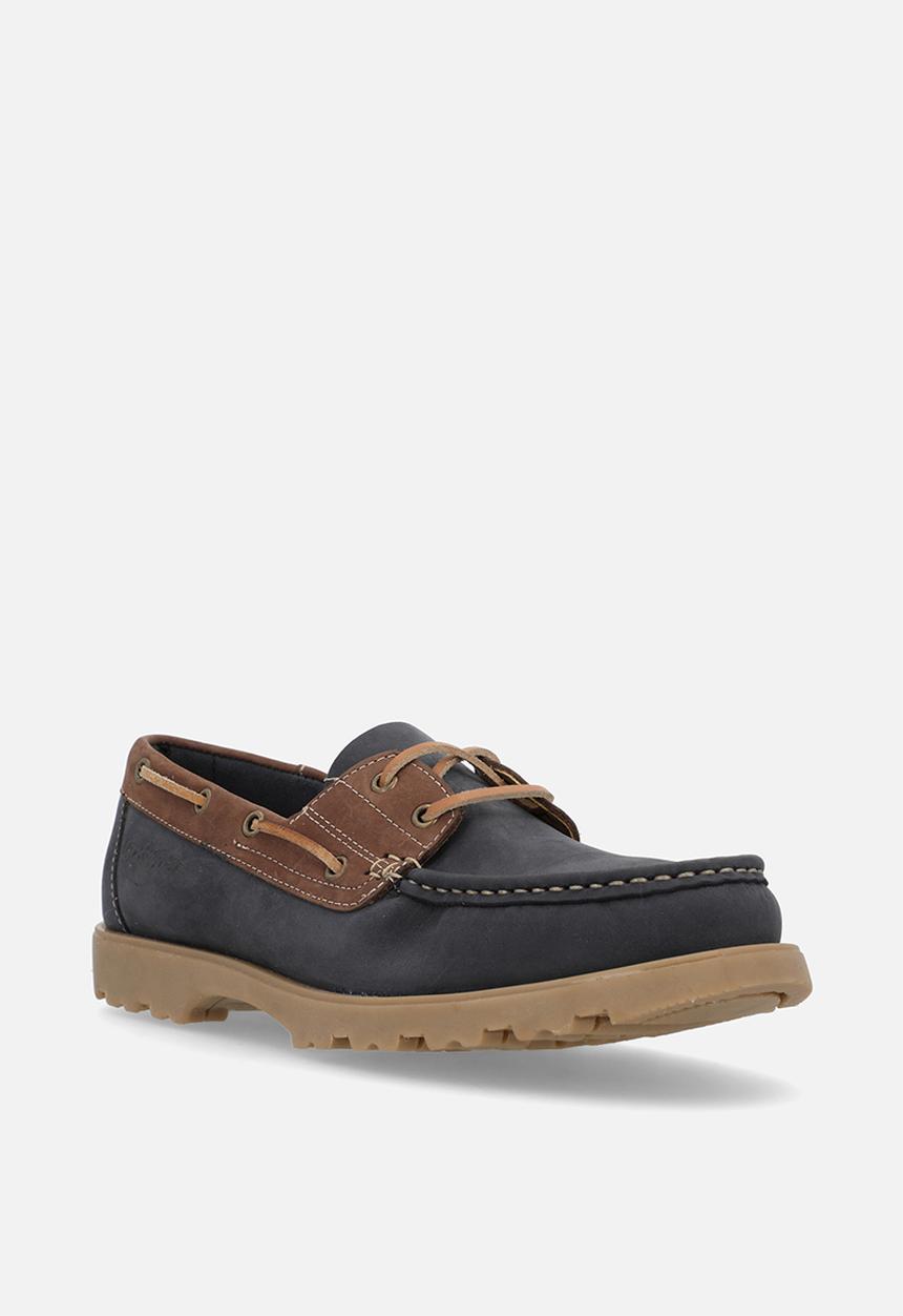 Grasshoppers - VINCE - NAVY/DK BROWN  COMBO