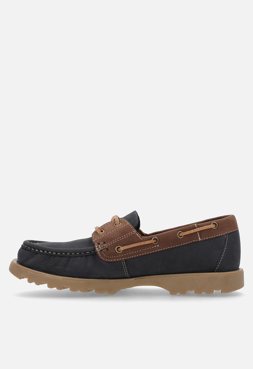 Grasshoppers - VINCE - NAVY/DK BROWN  COMBO