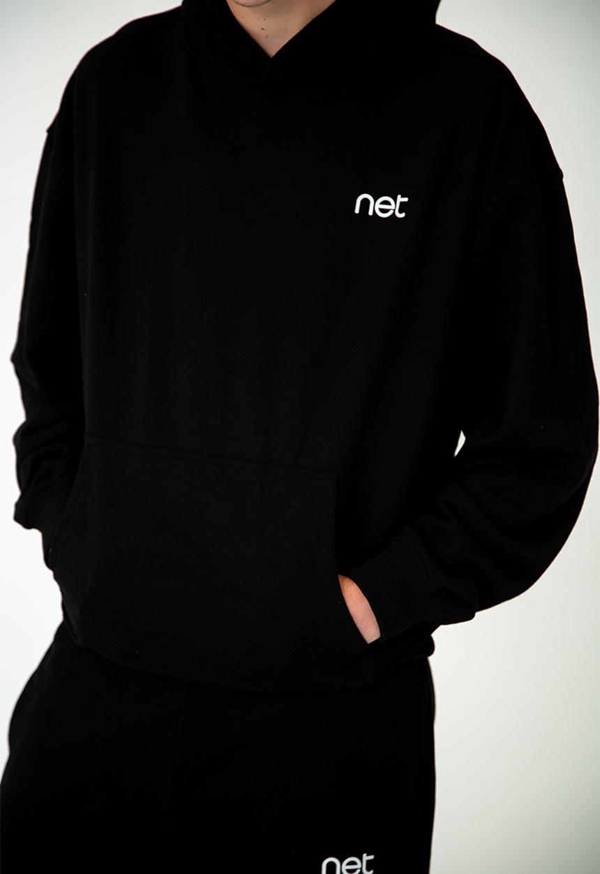 Net Athletic - Baseline hoodie - black