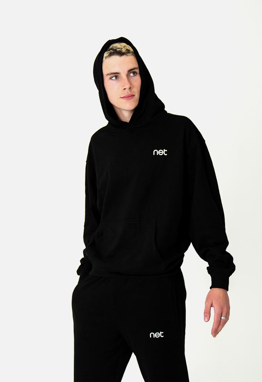 Net Athletic - Baseline hoodie - black