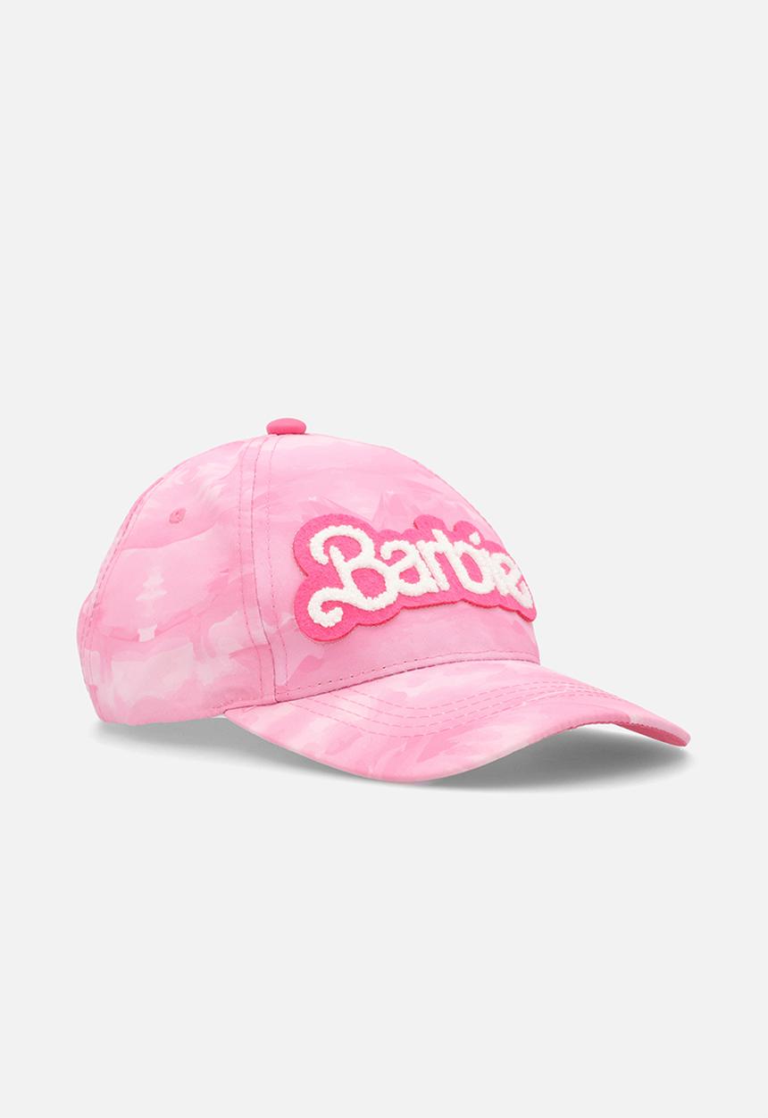 Pop Candy - Barbie Towelling Applique Cap - pink