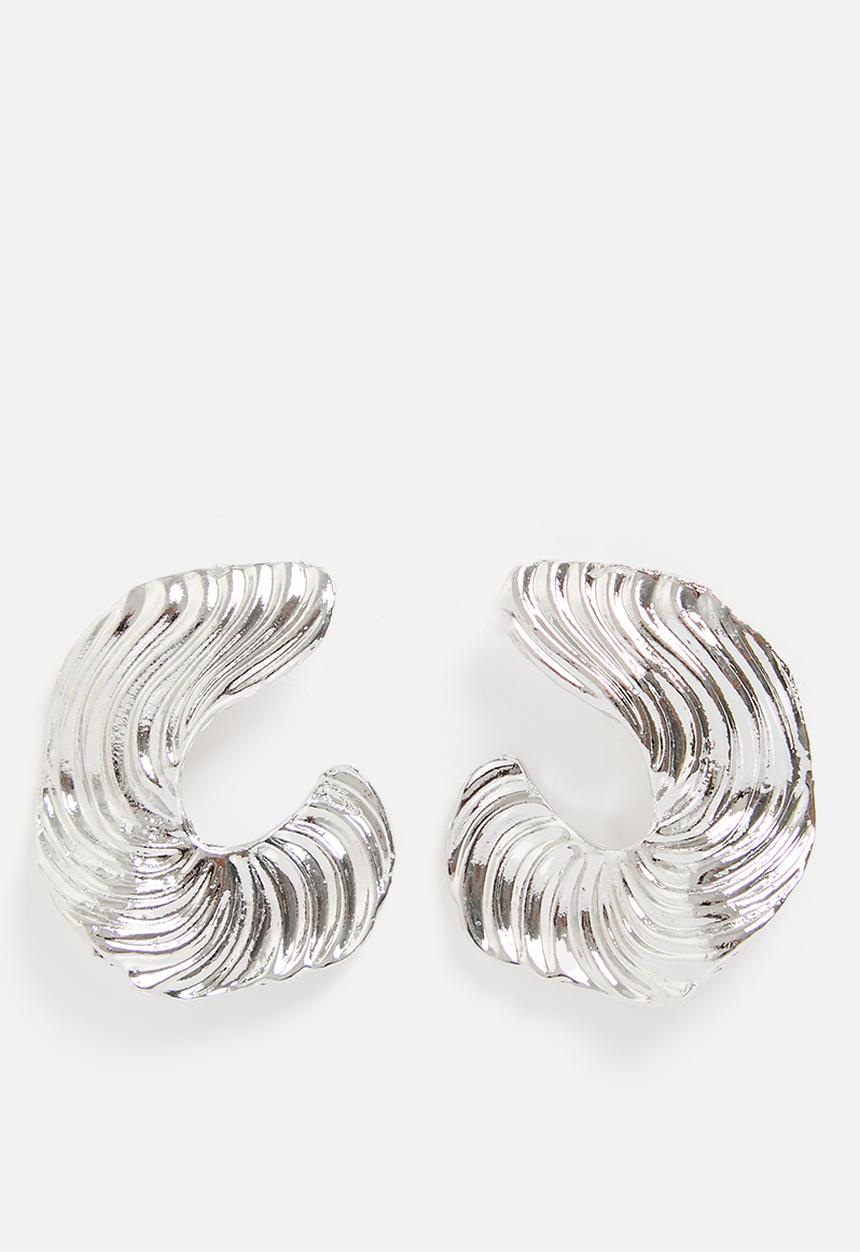 Tessa Design - Eleanor studded earrings - silver