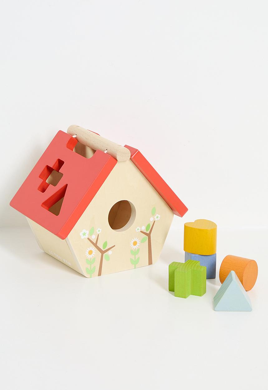 Le Toy Van - Woodland Bird House Shape Sorter - multi