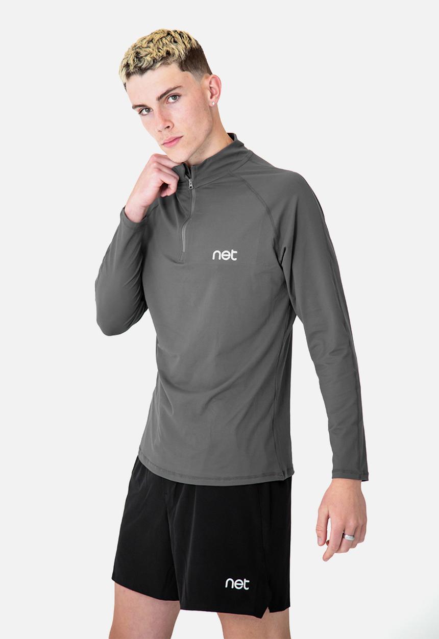Net Athletic - Sculpt long sleeve - coal grey