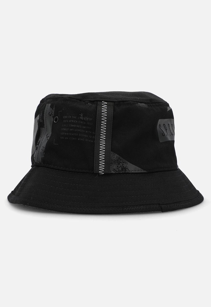 S.P.C.C - Orbit Bucket Hat - Black