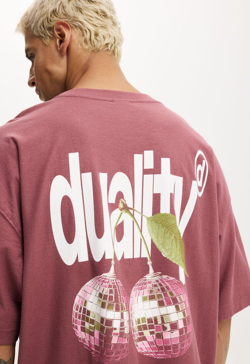 Cotton On - Box Fit Graphic T-shirt - Nocturne/Duality