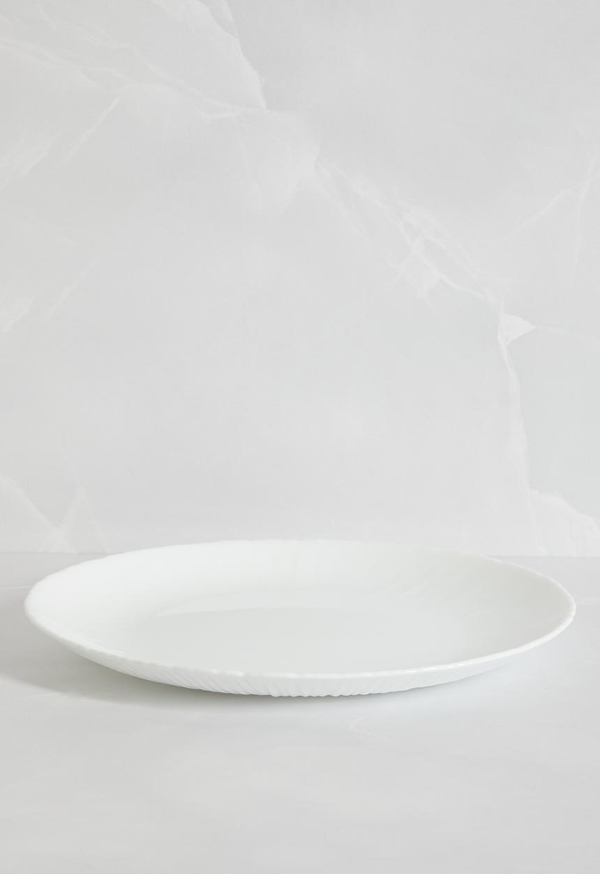 Luigi Bormioli - Bormioli Rocco Coconut Side Plate 6pk 21 cm - white