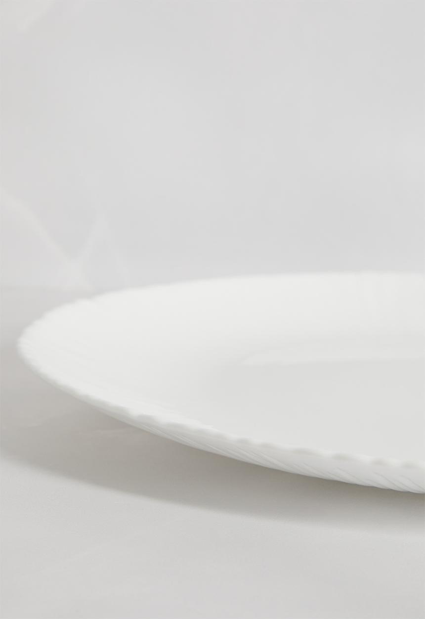 Luigi Bormioli - Bormioli Rocco Coconut Dinner plate 6pk 27 cm - white
