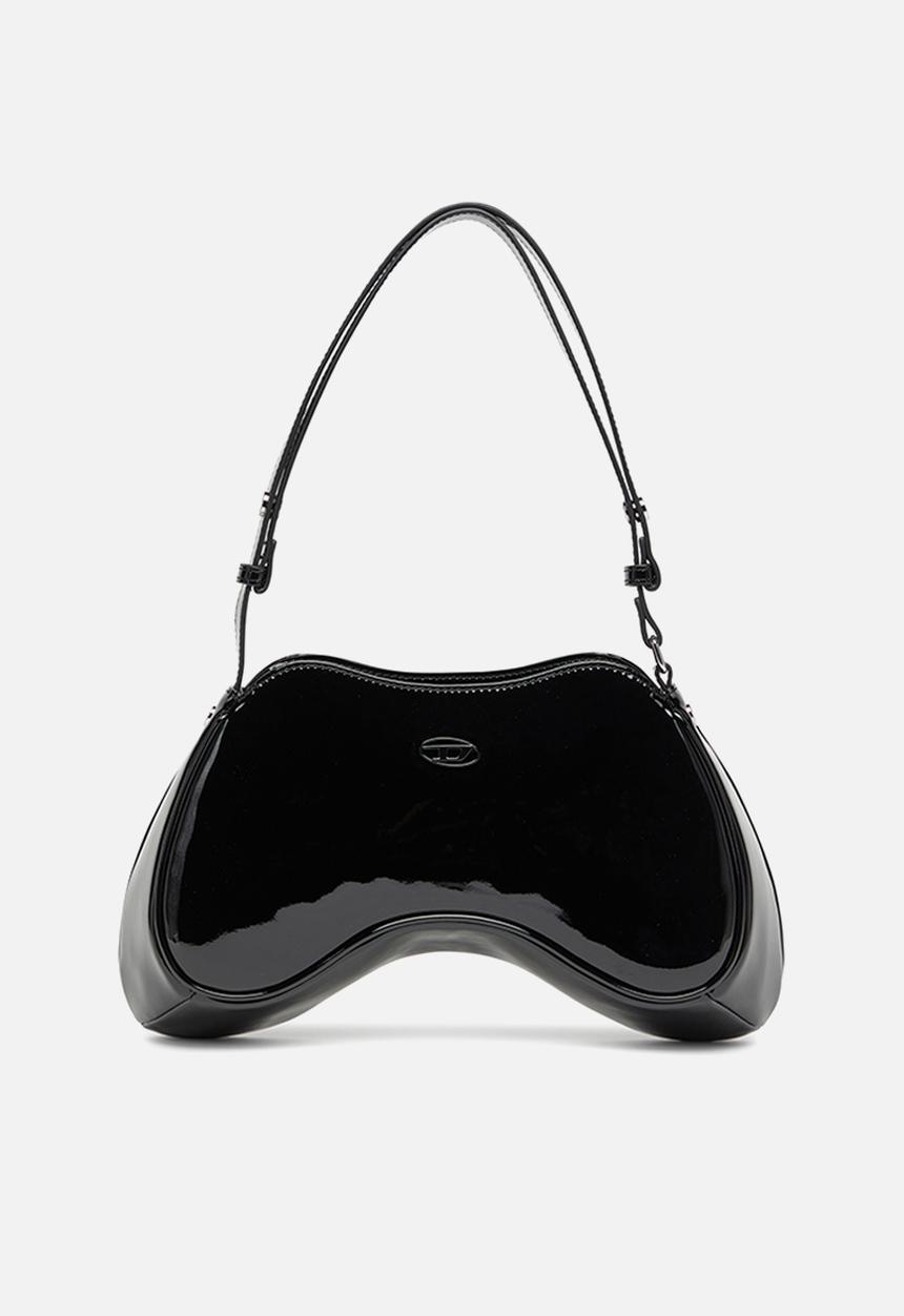 Diesel  - Play shoulder crossbody bag - black