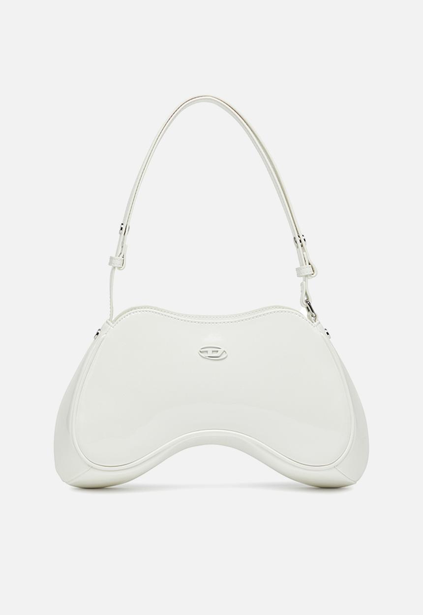 Diesel  - Play shoulder crossbody bag - white
