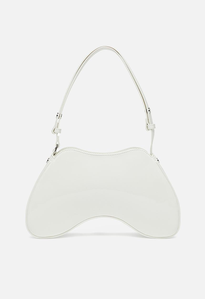 Diesel  - Play shoulder crossbody bag - white